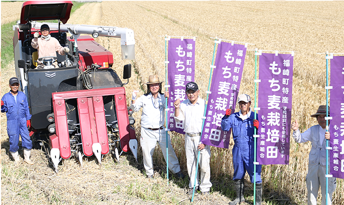 福崎町西治産の農作物を農家みんなで守っていく